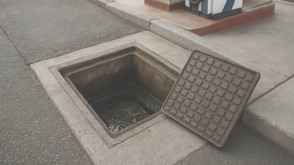 Professional cleaning of interceptors and catch pits in West Sussex. Prevent blockages, stay compliant, and protect your site with licensed waste removal.